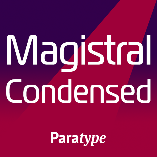 Magistral Latin and Cyrillic FlipFont