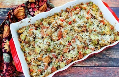 Sausage and Potato Stuffing