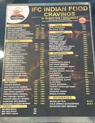 INDIAN FOOD CRAVINGS menu 2