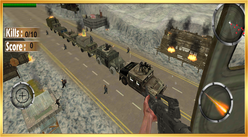    Lone Commando Clash Of Gunship- screenshot  