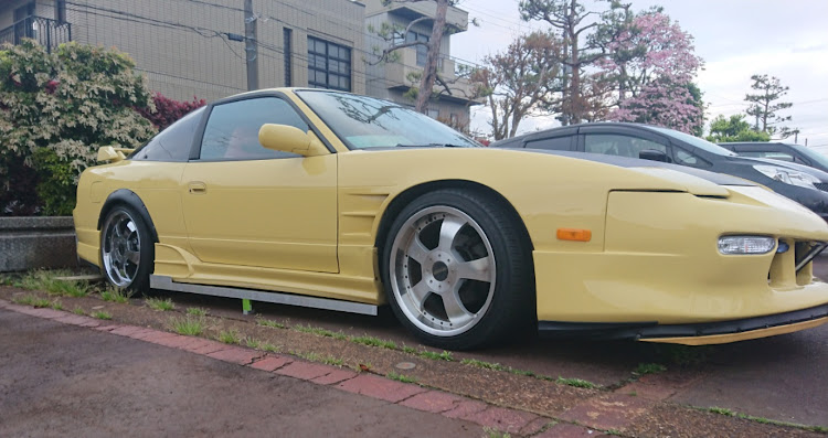 180SXの新潟県長岡市・アルミアングル・カナード風・何かが違う❔・思案中に関するカスタム事例の投稿画像7枚目