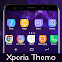 Galaxy S9 purple | Xperia™ Theme1.0.free