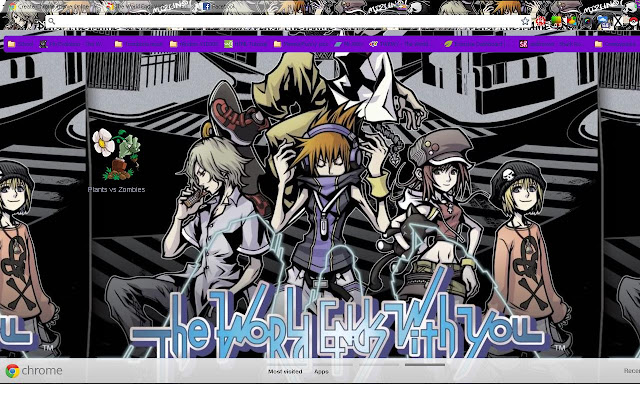 The World Ends With You chrome extension