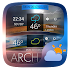 Arch GO Weather Widget Theme1.0.4
