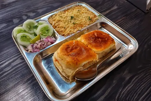 Cheese Pav Bhaji With 2 Pav