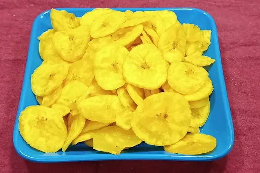 Kerala Special Coconut Oil Yellow Banana Chips [100 Grams]