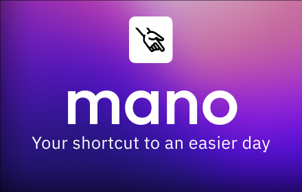 Mano - Your AI Copilot powered by GPT-4 small promo image