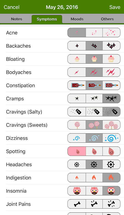    Period Tracker- screenshot  