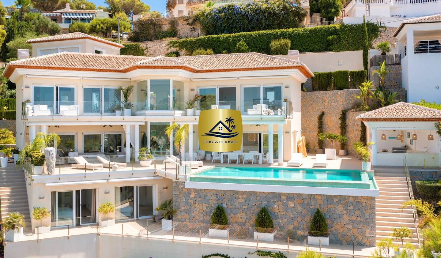 Villa avec piscine et terrasse Moraira