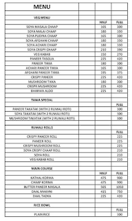 Food Exchange menu 1