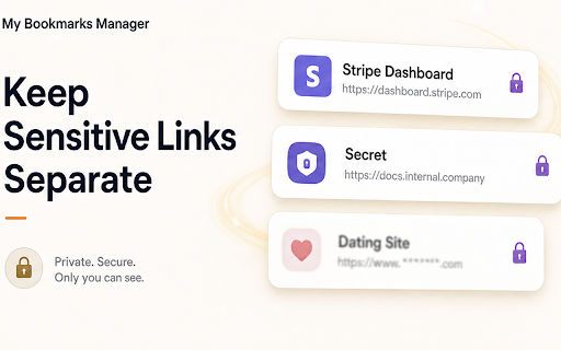 My Bookmarks Manager - Open Source by Urls.ai screenshot 4