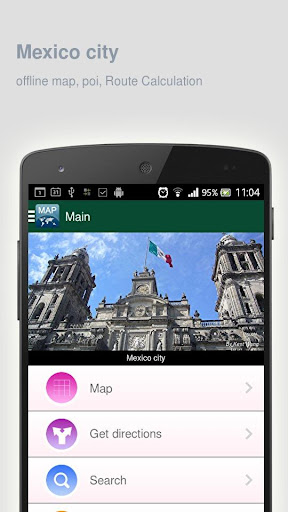 Mexico city Map offline