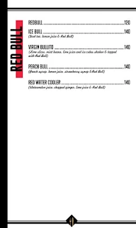 Cafe 17 menu 1