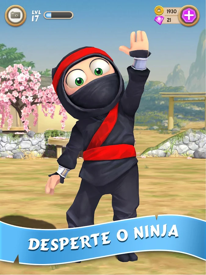  Clumsy Ninja: captura de tela 