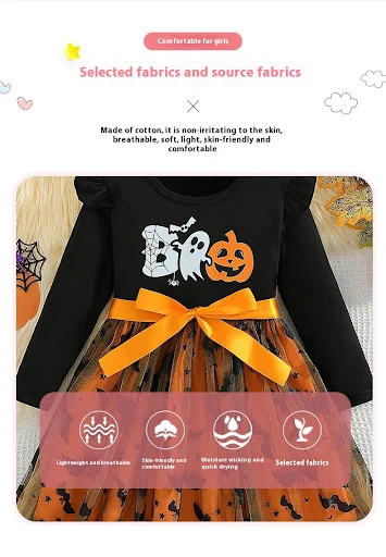 Title 5, Halloween kostim haljina za decu. Udoban i zaba...