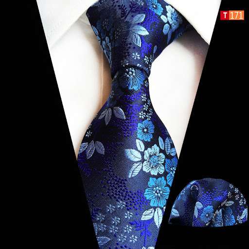 Title 1, Mens White Floral Suit with Tie & Accessories ...