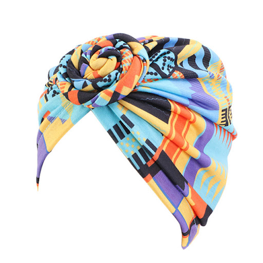 Title 2, Womens Turban African Pattern Knot Headwrap Fa...