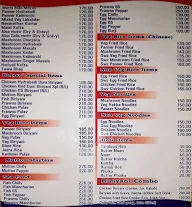 New Hyderabadi Biriyani Zone menu 1