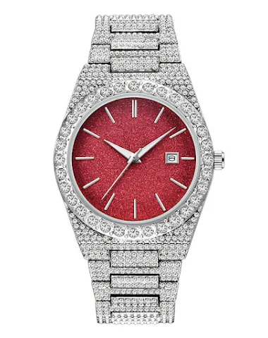 Reloj Cuarzo Calendario Diamantes p - 2