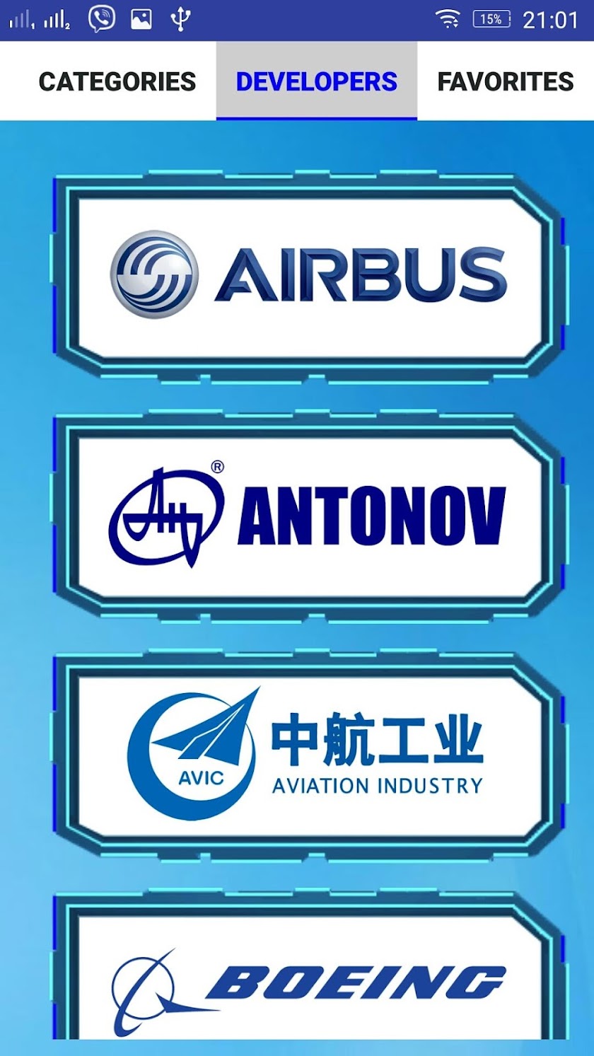 Modern aircraft Screen 3