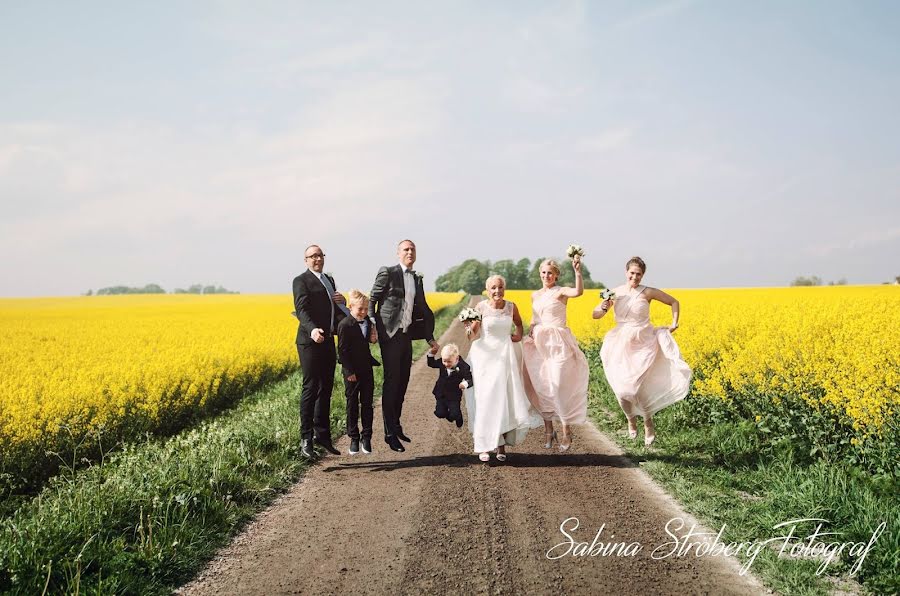 Fotógrafo de casamento Sabina Ströberg (stroberg). Foto de 30 de março 2019