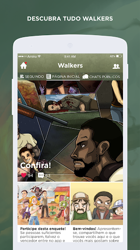 Walkers Amino em Português