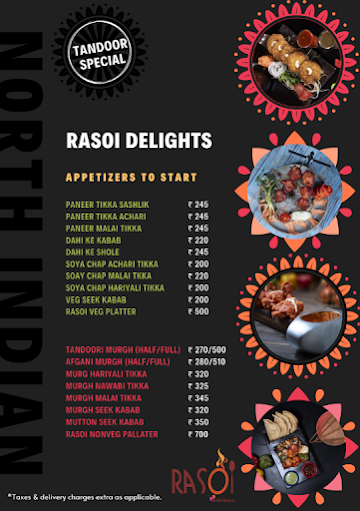 Rasoi by Atithi House menu 