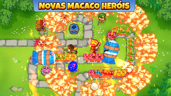 SEM MOD E SEM DOBRO DE DINHEIRO E SOMENTE 3 MACACOS - Bloons TD 6