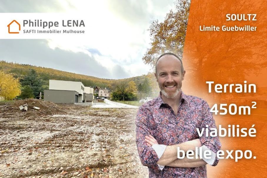 Vente terrain  450 m² à Soultz-Haut-Rhin (68360), 99 000 €