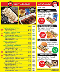 Momo King menu 2