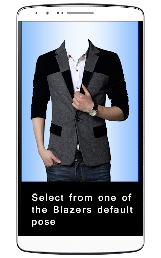 Men Designer Blazer Foto Maker