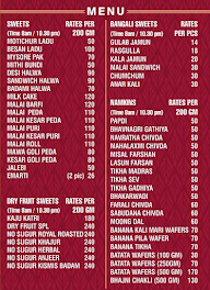 Shri Krushna Foods menu 1