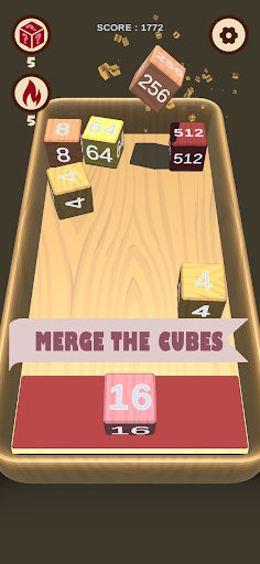 Screenshot Wooden Cube : 2048 Merge 3D