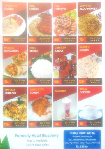 Rotana Restaurant menu 