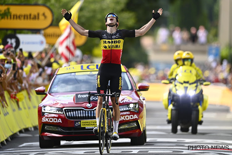 "Als je ergens in gelooft ..." en "Misschien mooiste overwinning ooit": Wout van Aert heeft er zelf nauwelijks woorden voor