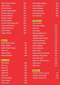 Rahman Biriyani menu 4