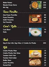Pandit Ji Ki Rasoi menu 1