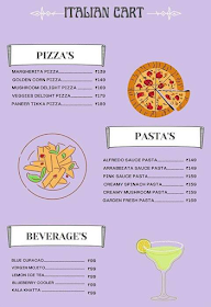 Italian Cart menu 1