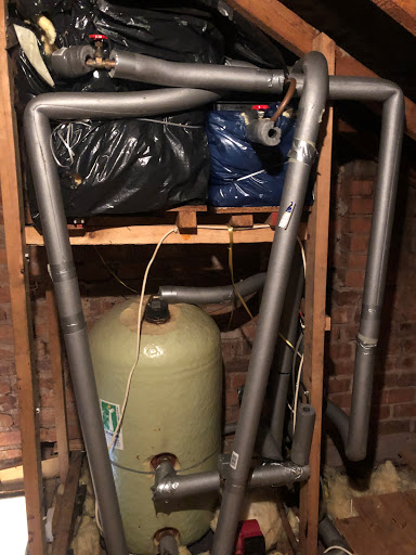 Cylinder and tanks before upgrade
