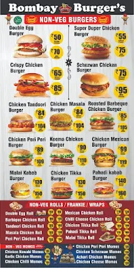 Bombay Burger's menu 1