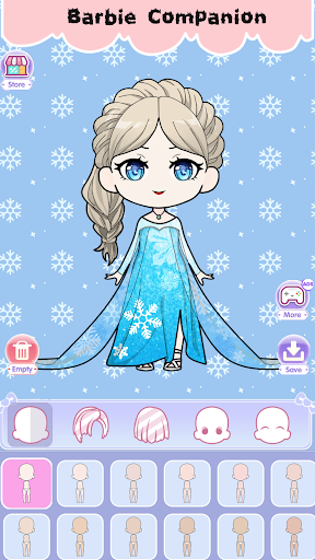 Screenshot Vlinder Doll: Dress up games