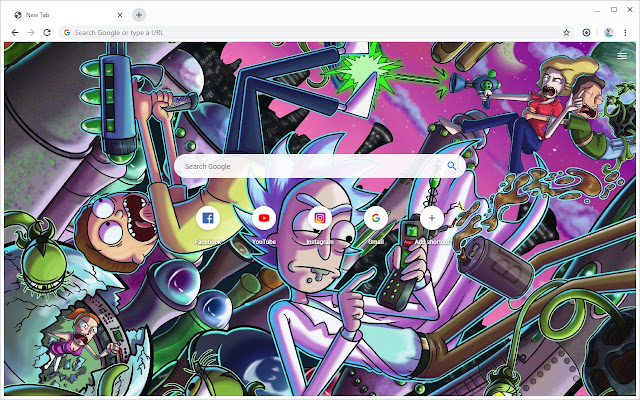 Rick and Morty Wallpapers New Tab