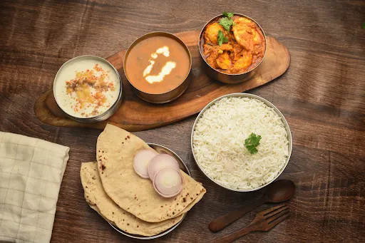 Egg Curry Thali