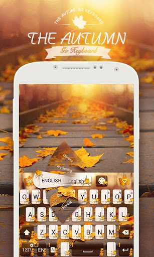 The Autumn GO Keyboard Theme