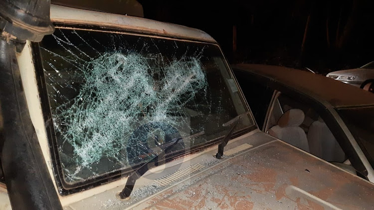 Jack Wamboka of DAP-K and Mwambu Mabanga of UDA clashed at night.