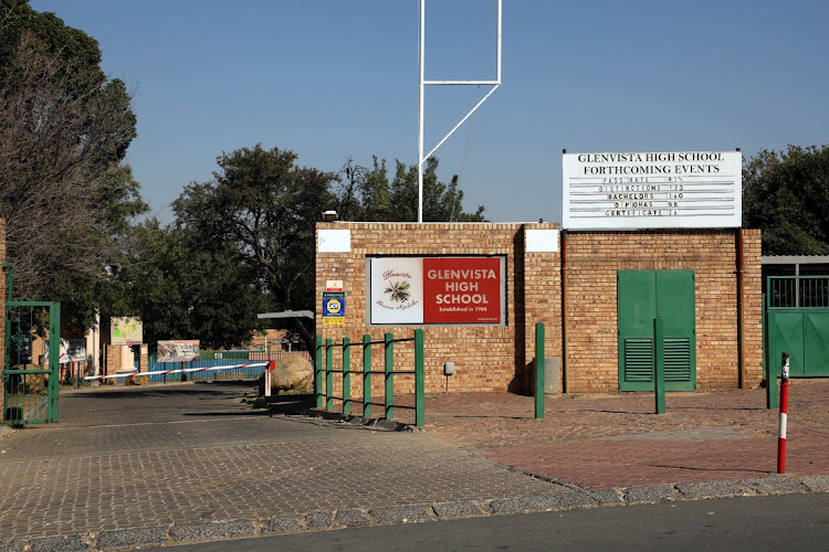 Glenvista High School in Johannesburg where violence by pupils has been escalating recently acccording to parents.