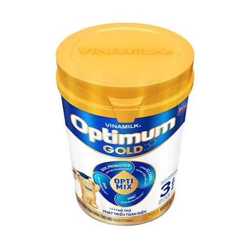 Sữa bột Vinamilk Optimum Gold 3 - lon 850g (cho trẻ từ 1 - 2 tuổi)