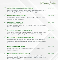 Veg Salad Company menu 2