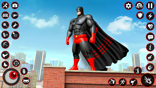 Screenshot Bat Hero Dark Crime City Game