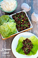 Korean Beef Lettuce Wraps was pinched from <a href="http://www.thecompletesavorist.com/daily-savorings-blog/korean-beef-lettuce-wraps" target="_blank">www.thecompletesavorist.com.</a>